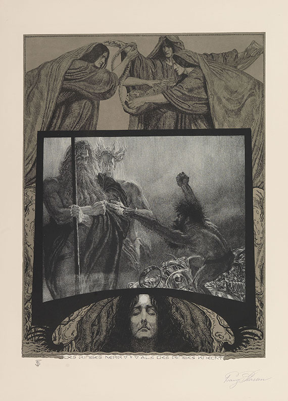 Franz Stassen - Der Ring des Nibelungen. 1914. - Autre image
