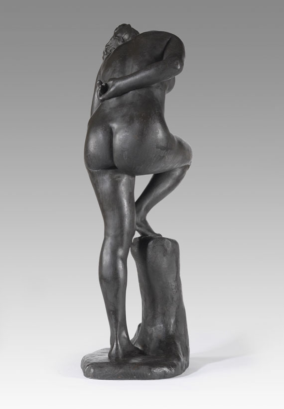 Max Klinger - Badendes Mädchen, sich im Wasser spiegelnd - Autre image