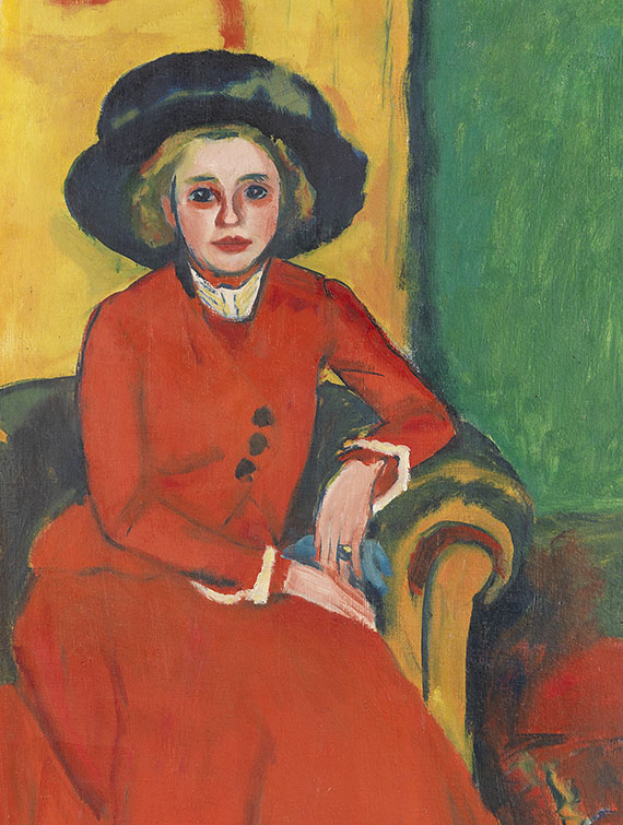 Hermann Max Pechstein - Bildnis Charlotte Cuhrt - Autre image