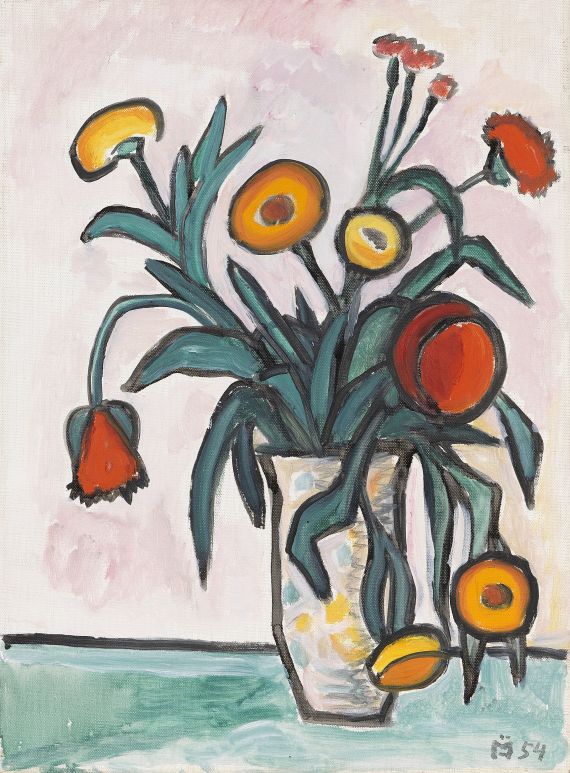 Münter - Ringelblumen und Mohn