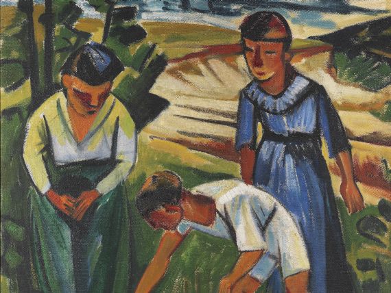 Hermann Max Pechstein - Im Freien - Autre image