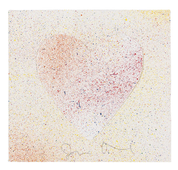 Jim Dine - Ohne Titel (Heart)