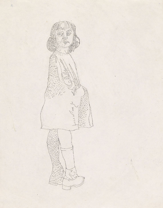 Andy Warhol - Girl (Full figure)