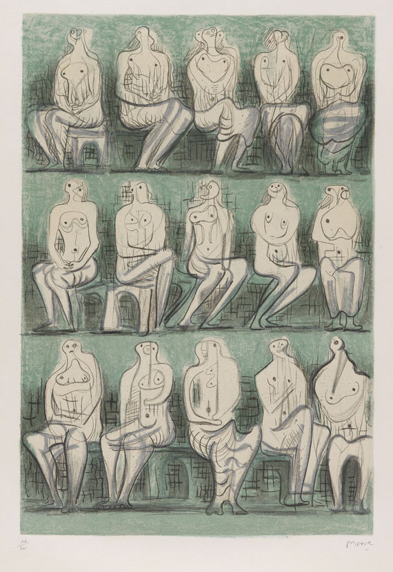 Henry Moore - Seated Figures