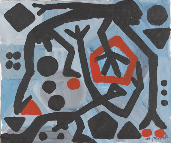 A. R. Penck (d.i. Ralf Winkler) - Der Schritt a(yx2)3