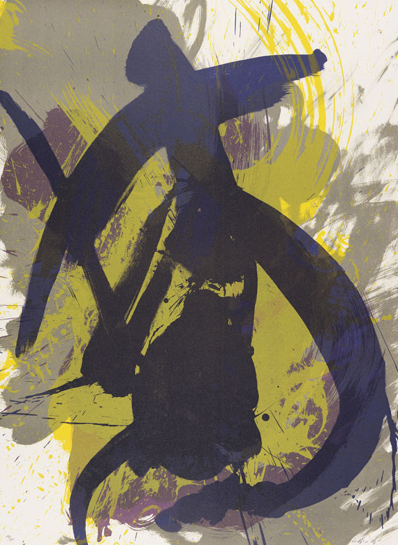 Kazuo Shiraga - Eitoku. Ensho. Chikamatsu. Buson. Kokan. Kuniyoshi - Autre image