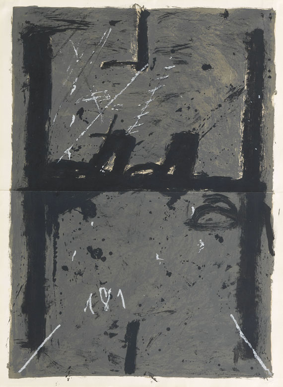 Antoni Tàpies - La grande grise