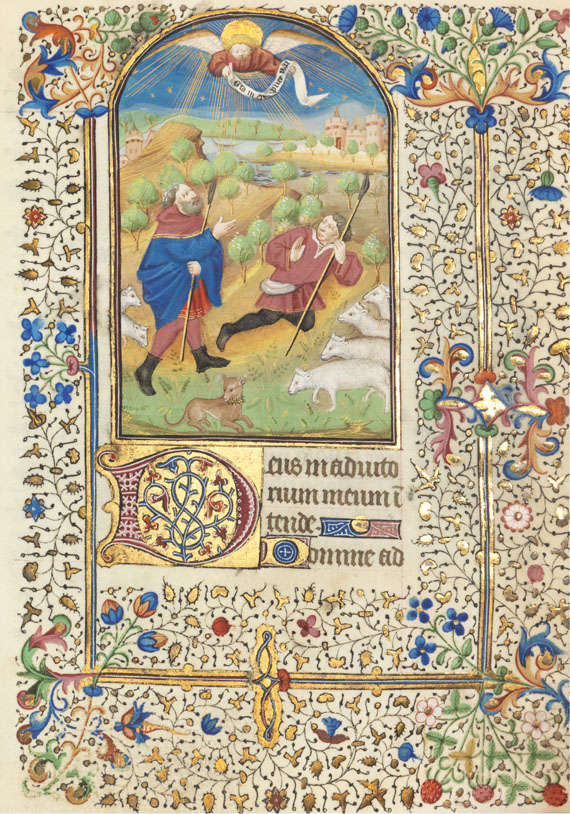  Manuskript - Stundenbuch. Paris um 1450. Manuskript auf Pergament. - Autre image