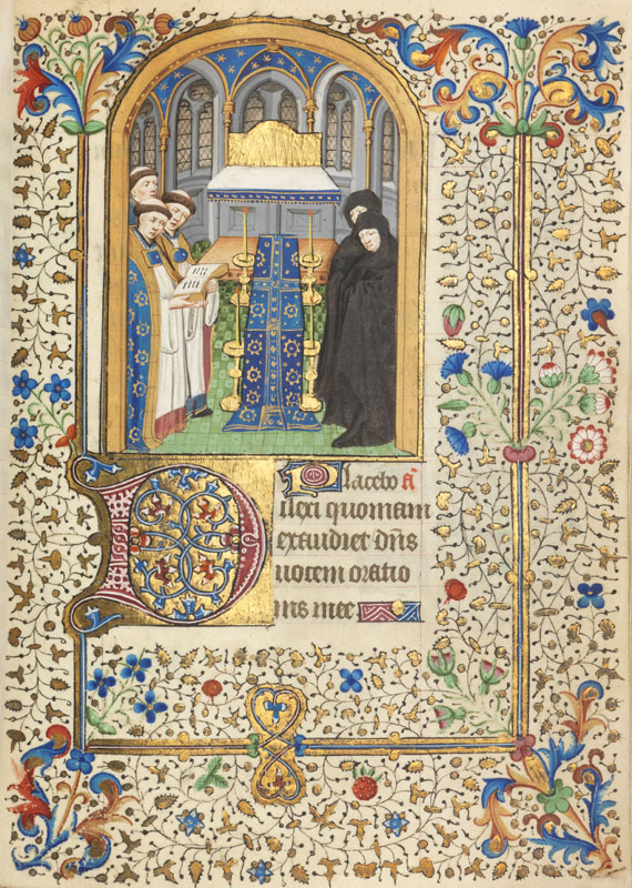  Manuskript - Stundenbuch. Paris um 1450. Manuskript auf Pergament. - Autre image