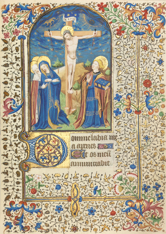  Manuskript - Stundenbuch. Paris um 1450. Manuskript auf Pergament. - Autre image