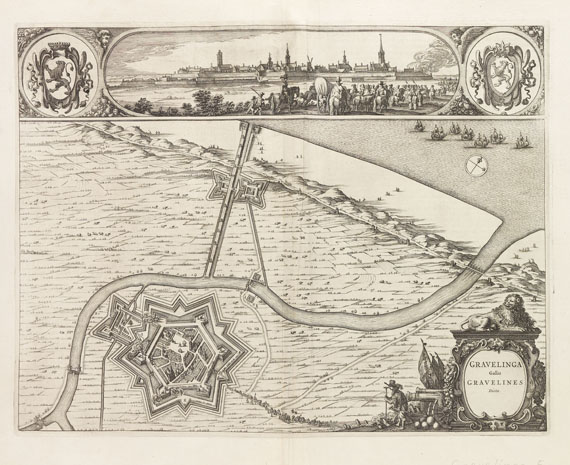 Niederlande - 24 Bll. Stadtpläne aus Blaeu, Toonneel der Steden.