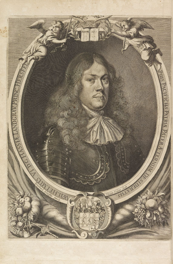  Festbücher - Ehren-Seule ... Wilhelm VI. Landgraf von Hessen-Kassel.