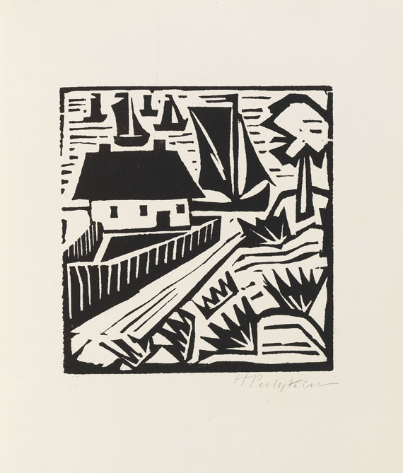 Hermann Max Pechstein - Fechter: Das graphische Werke Max Pechsteins. - Autre image