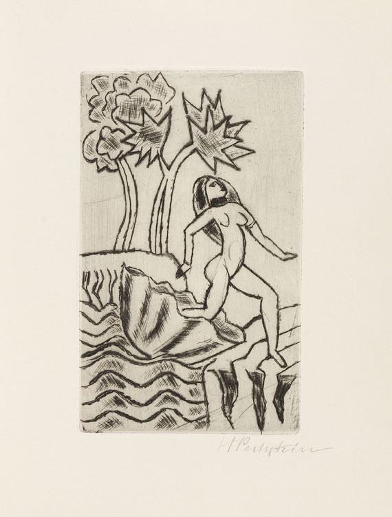 Hermann Max Pechstein - Fechter: Das graphische Werke Max Pechsteins. - Autre image