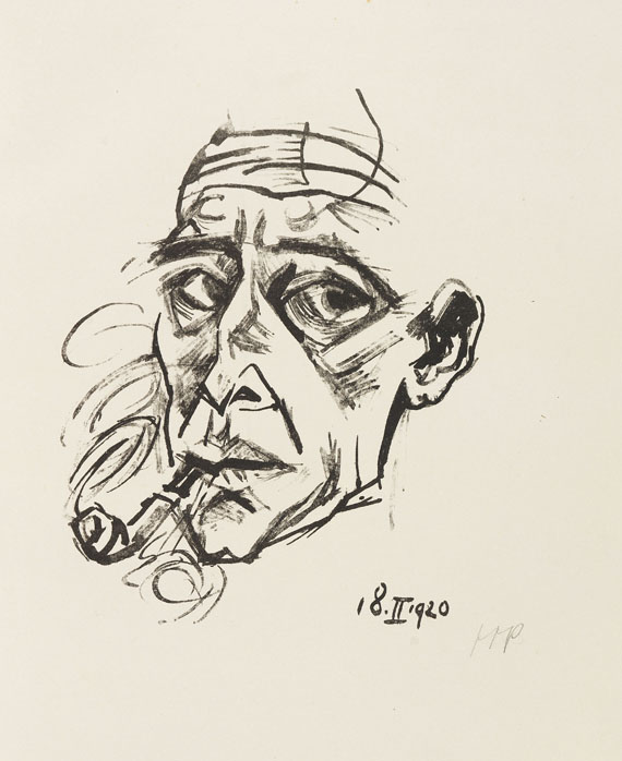 Hermann Max Pechstein - Fechter: Das graphische Werke Max Pechsteins. - Autre image