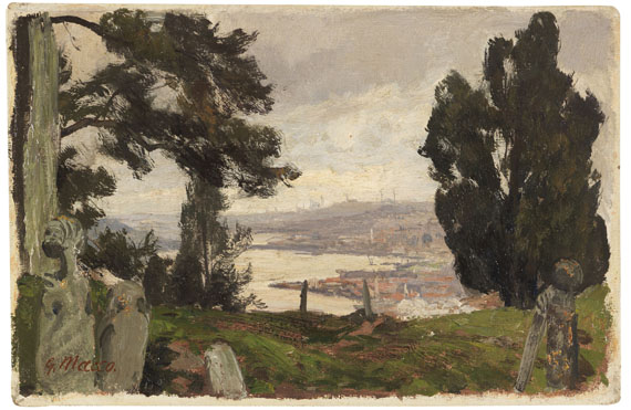 Georg Macco - Blick auf den Bosporus bei Konstantinopel