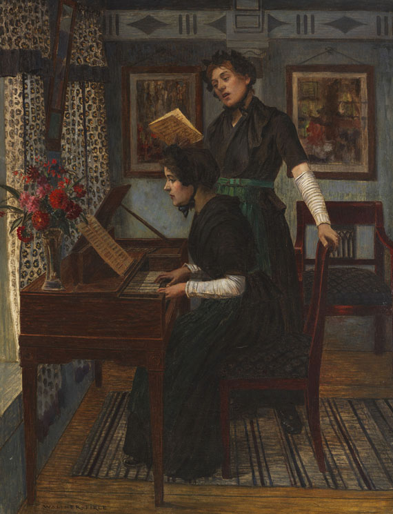 Walter Firle - Die Musikstunde