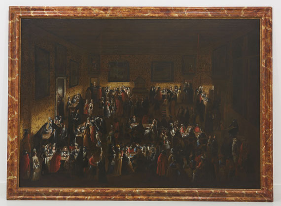 Joseph Heintz d. J. - Der Maskenball (il Ridotto) - Image du cadre