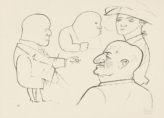 George Grosz - Haifische