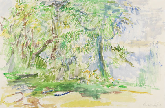 Oskar Kokoschka - Garten