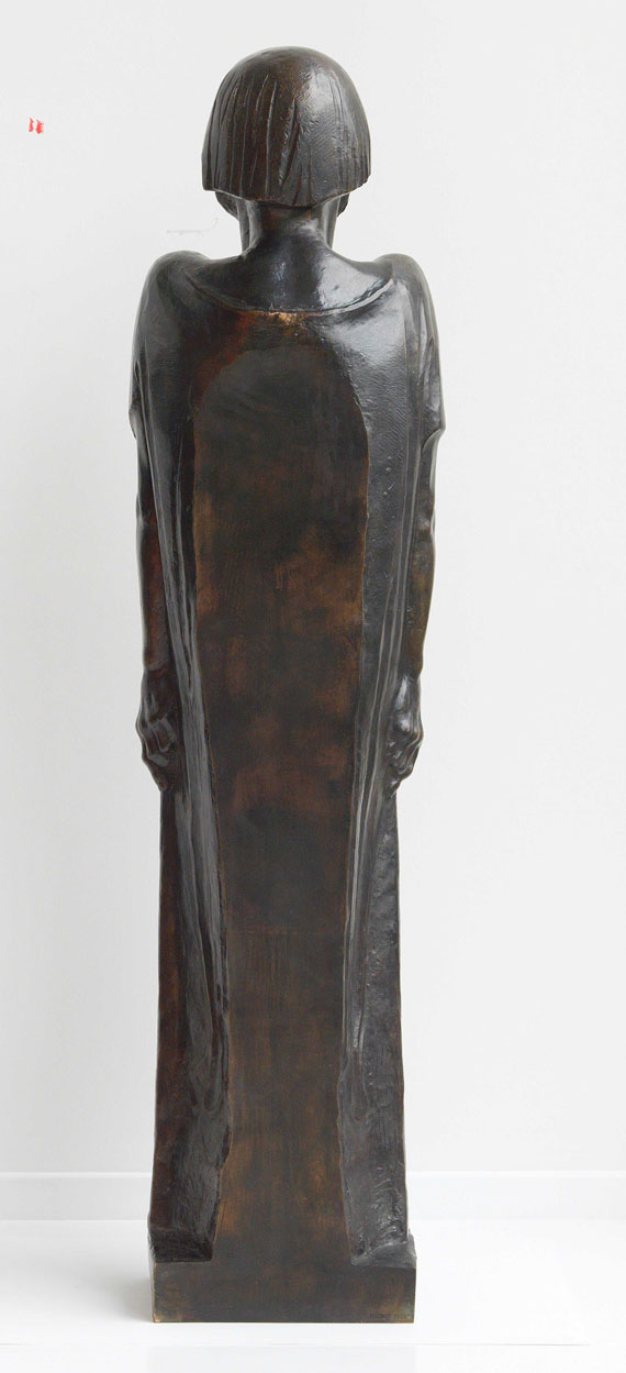 Ernst Barlach - Der Bettler - Verso