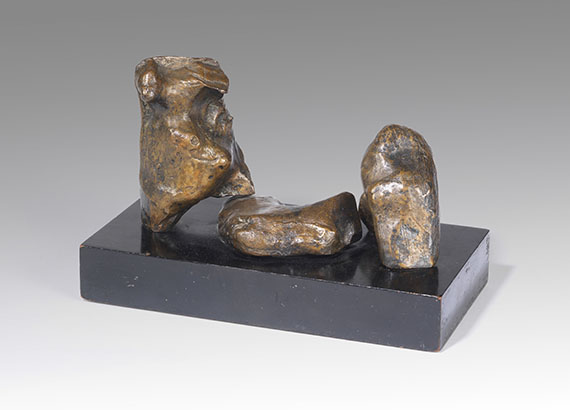 Henry Moore - Three Piece Reclining Figure: Maquette Nr 1“ - Autre image