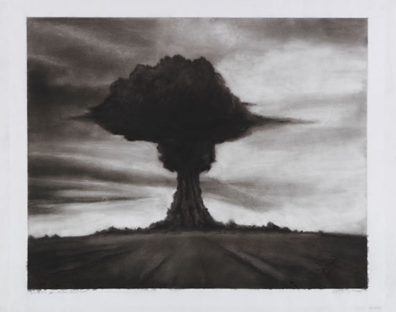 Robert Longo - Study for Joe, Russian bomb Test