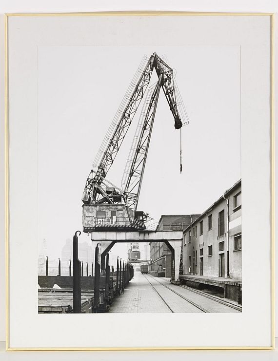 Thomas Struth - Projekt "Rheinhafen Düsseldorf" (Kran 31) - Image du cadre
