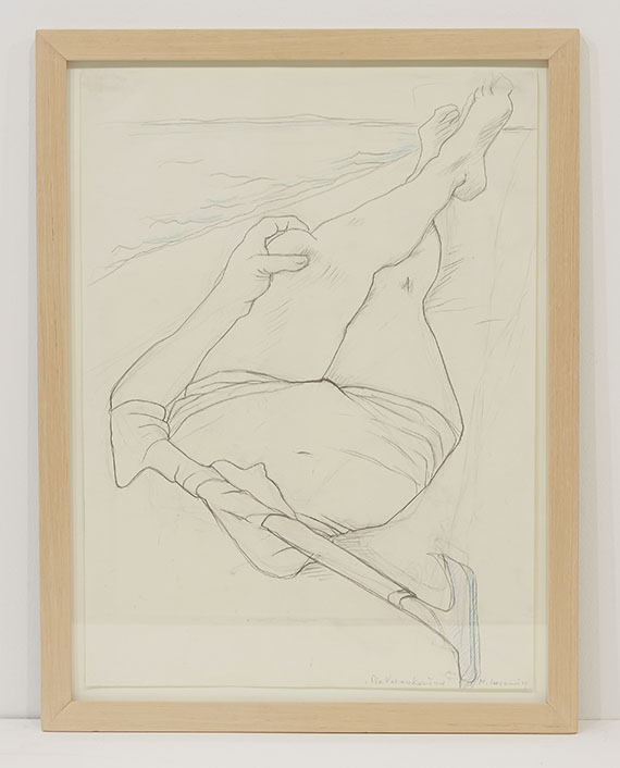 Maria Lassnig - Die Verankerung - Image du cadre