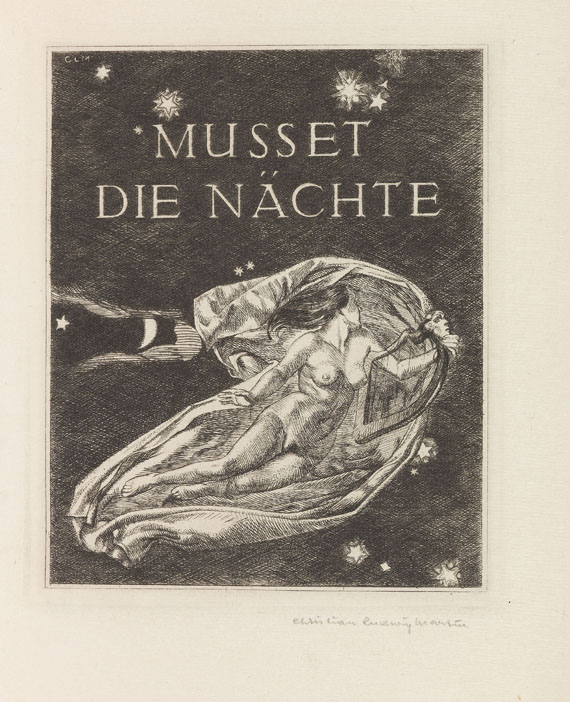 Alfred de Musset - Die Nächte. Illustr. von Christian L. Martin - Autre image