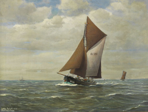 Johannes Holst - Finkenwerder Kutter H.F.192 "Nixe"