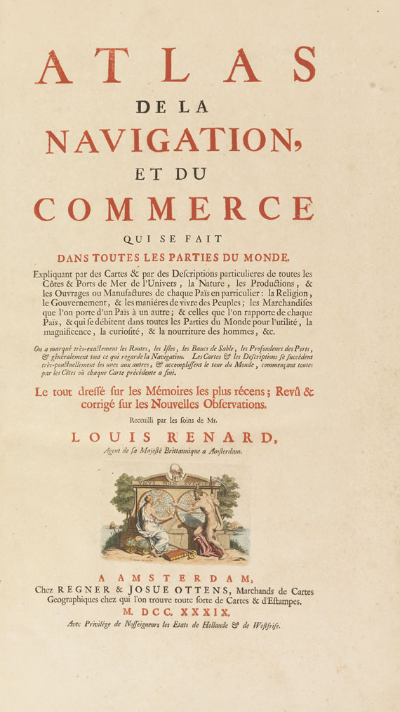 Louis Renard - Atlas de la navigation et du commerce. 1739 - Autre image