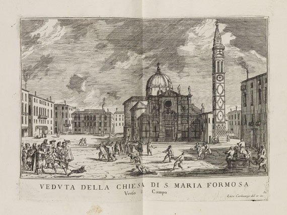Luca Carlevarijs - Le fabriche,e vedute di Venetia - Autre image