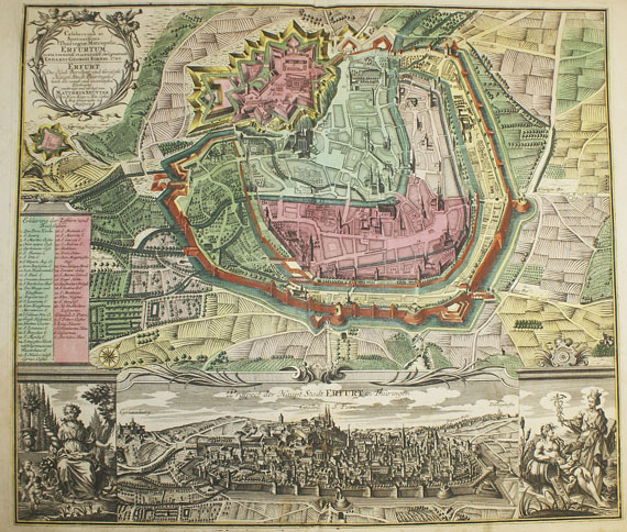 Ostdeutschland - 37 Bll. Landkarten: Ost- und Mitteldeutschland. - 1 Beigabe.