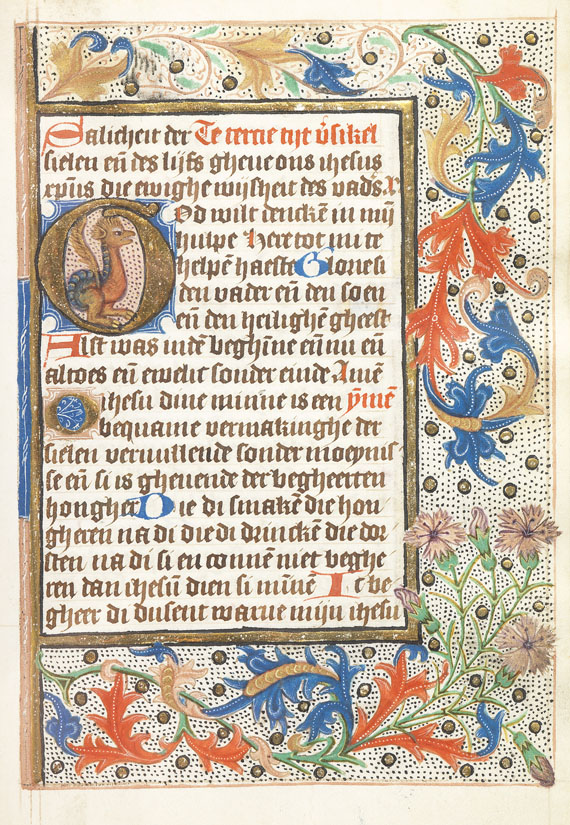  Manuskript - Niederländisches Stundenbuch auf Pergament. Um 1470 - Autre image