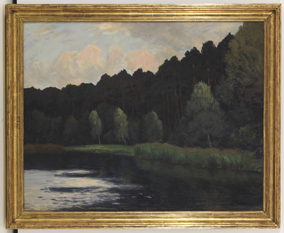 Walter Leistikow - Grunewaldsee - Image du cadre