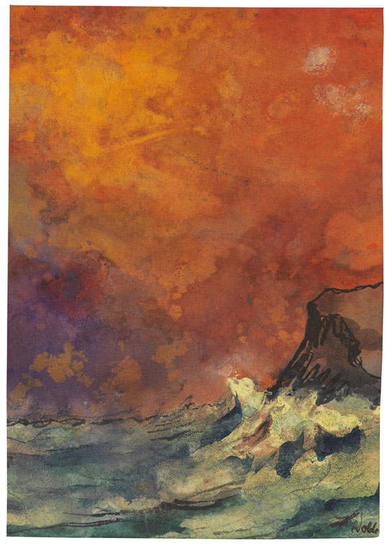 Emil Nolde - Brandung