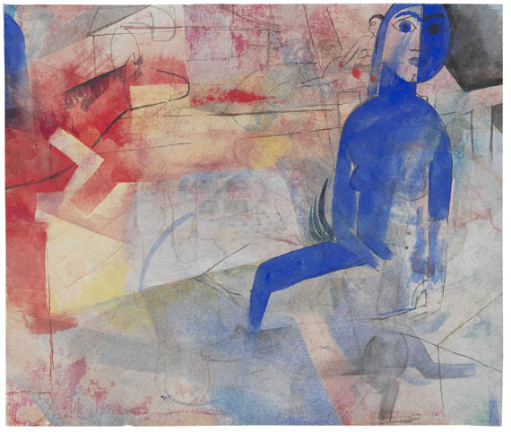 Heinrich Campendonk - Blaue Figur