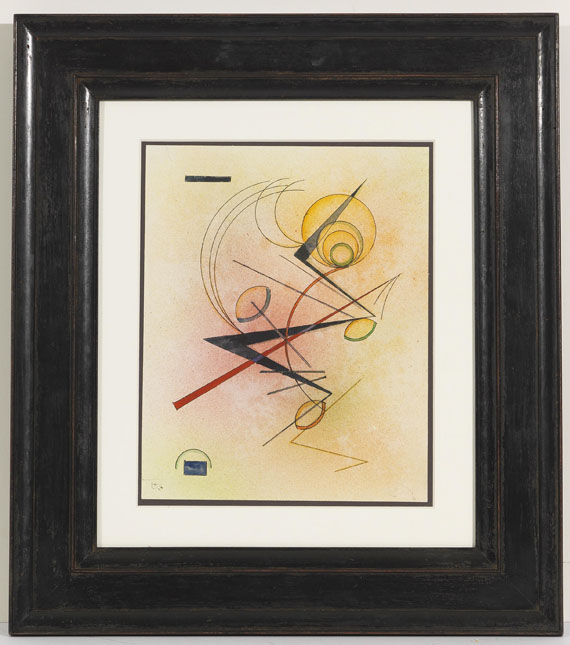 Wassily Kandinsky - Kleines Warm - Image du cadre