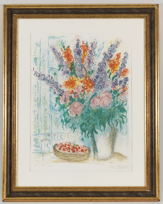 Marc Chagall - Le Grand Bouquet - Image du cadre