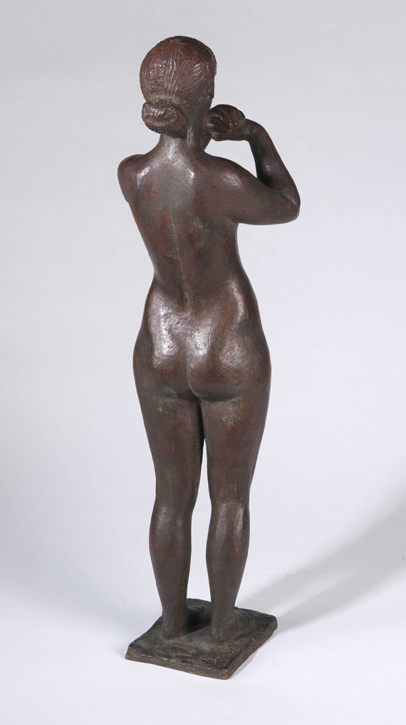 Gerhard Marcks - Schäferin - Verso