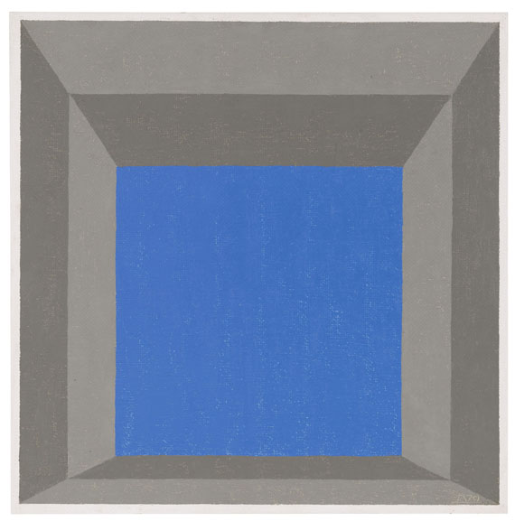 Josef Albers - Study for Homage to the Square: "Framed Sky" C