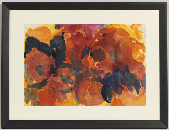 Ernst Wilhelm Nay - Ohne Titel - Image du cadre