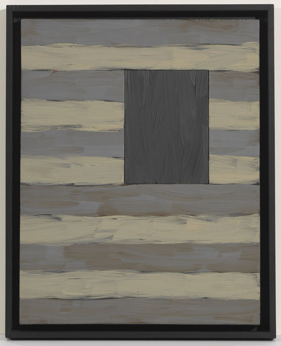 Sean Scully - Small Grey Window - Image du cadre