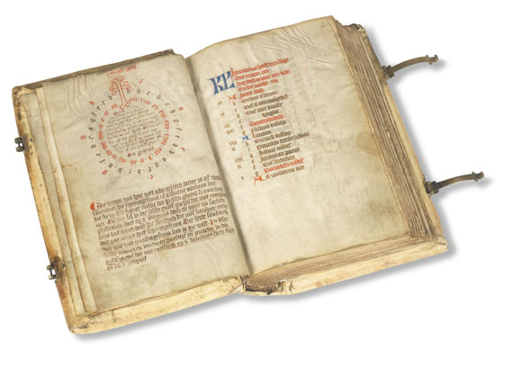  Manuskript - Psalterium feriatum. Pgt.-Manuskript 15. Jh. - Autre image