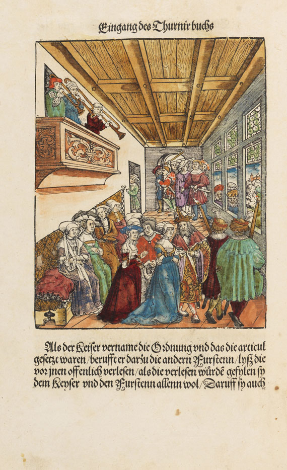 Georg Rüxner - Anfang, ursprung, und herkommen des Thurnirs.1530 - Autre image