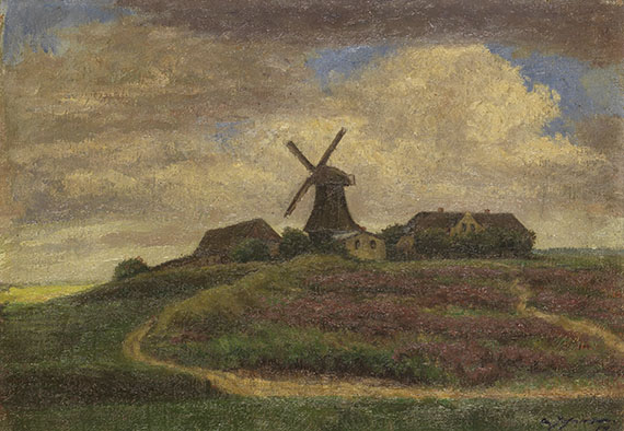 Albert Johannsen - Graupenmühle bei Husum