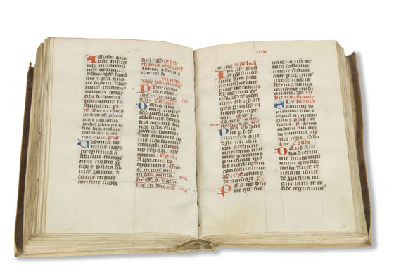   - Missale von Mechelen (Pergament-Manuskript). Um 1420. - Autre image