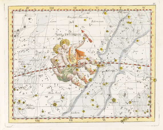 Johann Elert Bode - Vorstellung der Gestirne. 1805