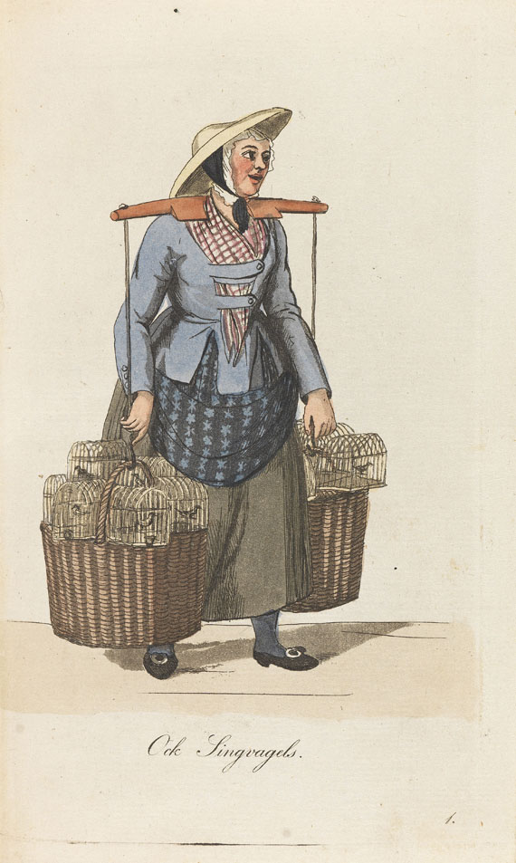 Christoffer Suhr - Der Ausruf in Hamburg. 1808. - Autre image